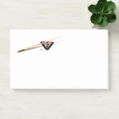 プールテーブルキュースティックとボール ポストイット (オフィス)