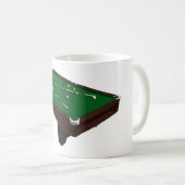プールテーブル コーヒーマグカップ (正面右)