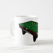 プールテーブル コーヒーマグカップ (正面左)