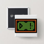 プールテーブル 缶バッジ (正面&裏面)