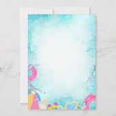 プールトイズサマーバースデーパーティー 招待状 (裏面)