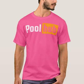 プールハブおもしろいビリヤードPoolプレイヤー引用文パロディ Tシャツ