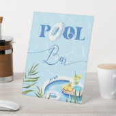 プールバープール誕生日パーティー 台座サイン (インサイチュ)