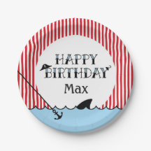 プールパイレーツパーティー紙プレート