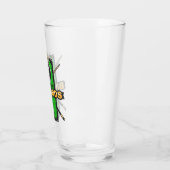 プールパーソナライズされたホール名8ボールクラウンビリヤード タンブラーグラス