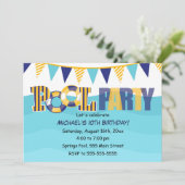 プールパーティの招待状キッズまたは大人 招待状 (スタンド正面)