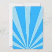 プールパーティの誕生日招待状 招待状 (裏面)