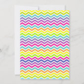 プールパーティの誕生日招待状 招待状 (裏面)