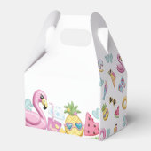 プールパーティーありがとう フェイバーボックス (裏面サイド)