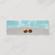 プールパーティーお祝いGet Together招待状