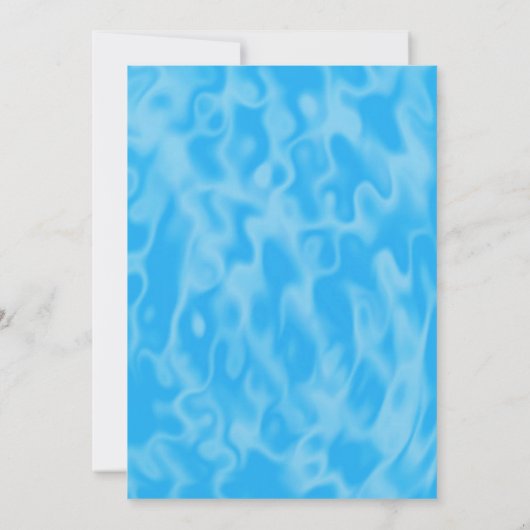 プールパーティーとクックアウト招待状 招待状 (裏面)