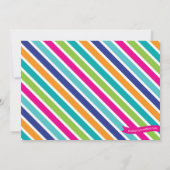 プールパーティーのご招待 - サマー スプラッシュ 招待状 (裏面)