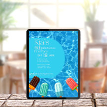 プールパーティーのご招待