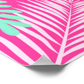 プールパーティーのウェルカムサイン |プールパーティー署名 ポスター (角)