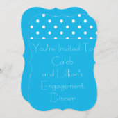 プールパーティーの招待状テンプレート 招待状 (正面/裏面)