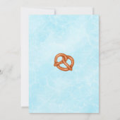 プールパーティーの誕生日招待状 招待状 (裏面)