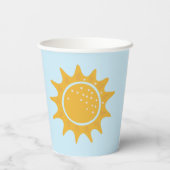 プールパーティーカップ |サンシャイン 紙コップ (裏面)