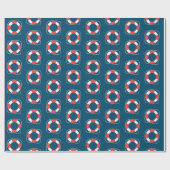 プールパーティーギフトラッピング紙 ラッピングペーパー (フラット)