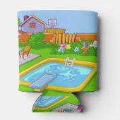 プールパーティークーラーボックス 缶クーラー (裏面)