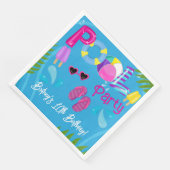 プールパーティーサマーガールバースデーパーティー (コーナー)