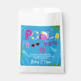 プールパーティーサマーガールベビーシャワー フェイバーバッグ