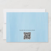 プールパーティーサマートロピカルビーチビーチサンダル 招待状 (裏面)