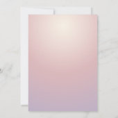 プールパーティーサマーバースデーパーティー 招待状 (裏面)