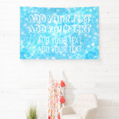 プールパーティーサマーパーティービーチ結婚式ブルーウォーター 横断幕 (インサイチュ)