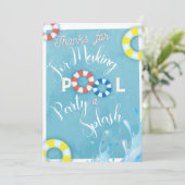 プールパーティーサンキューカード (スタンド正面)