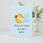 プールパーティーサンキューカード サンキューカード (スタンド正面)