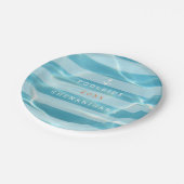 プールパーティーシェナニ航海のガンアクア ペーパープレート (アングル)