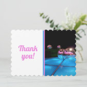 プールパーティーディスコ サンキューカード (スタンド正面)