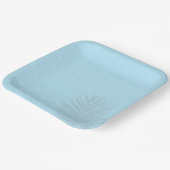 プールパーティーパームツリー紙プレート ペーパープレート (傾斜あり)