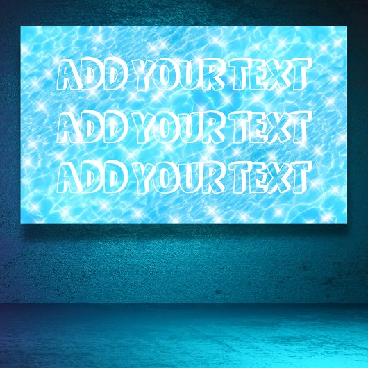 プールパーティービーチパーティー夏のパーティーシック 横断幕