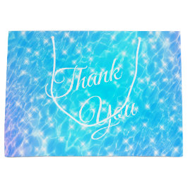 プールパーティービーチパーティー夏パーティー水パーティー ラージペーパーバッグ