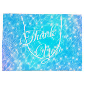 プールパーティービーチパーティー夏パーティー水パーティー ラージペーパーバッグ (裏面)