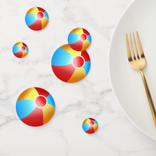 プールパーティービーチボールテーブル紙吹雪 コンフェッティ (グループ)