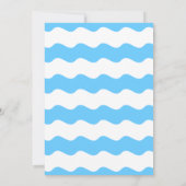 プールパーティービーチボール誕生日招待状 招待状 (裏面)