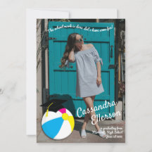 プールパーティービーチ球卒業パーティー