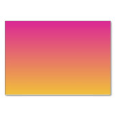 プールパーティーピンクイエローフードラベル テーブルナンバー (裏面)