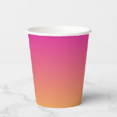 プールパーティーピンクレオン紙カップ 紙コップ (裏面)