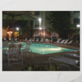 プールパーティーフライヤー チラシ (裏面)