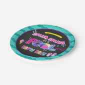 プールパーティープレート- Girl BL ペーパープレート (アングル)