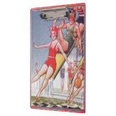 プールパーティーヴィンテージスイミングサマー クリップボード (左)