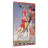 プールパーティーヴィンテージスイミングサマー クリップボード (右)