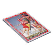 プールパーティーヴィンテージスイミングサマー ノートブック (右側)