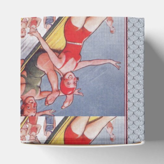 プールパーティーヴィンテージスイミングサマー フェイバーボックス (上部)