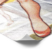 プールパーティーヴィンテージスイミングサマー ポスター (角)