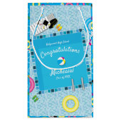 プールパーティー卒業パーティー スモールペーパーバッグ (裏面)