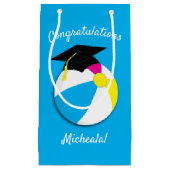 プールパーティー卒業パーティー スモールペーパーバッグ (正面)